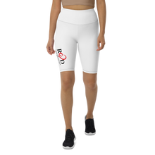 Load image into Gallery viewer, White Biker Shorts | Luxury Style Activewear