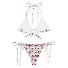 Load image into Gallery viewer, All-over print recycled string bikini