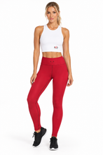 Load image into Gallery viewer, Red Yoga Leggings
