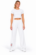 Load image into Gallery viewer, White Wide-Leg Pants
