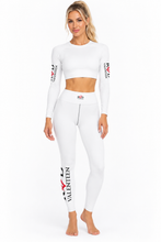 Load image into Gallery viewer, White Performance Leggings
