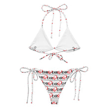 Load image into Gallery viewer, All-over print recycled string bikini
